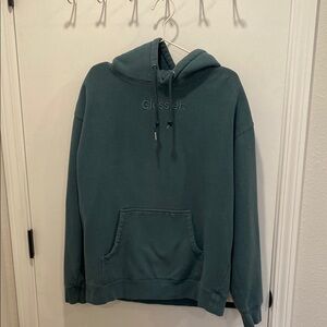 Glossier Women's Green Hoodie
